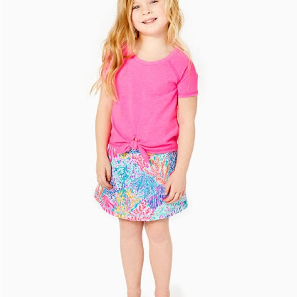 Lilly Pulitzer Girls Mini Kieran Active Tee, size M